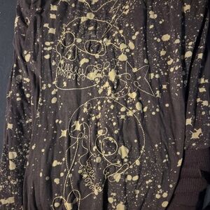 Torrid Gray Skull Pattern Joggers